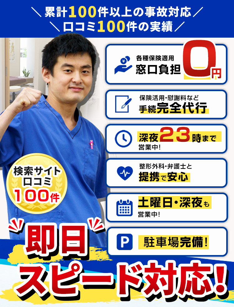 即日スピード対応